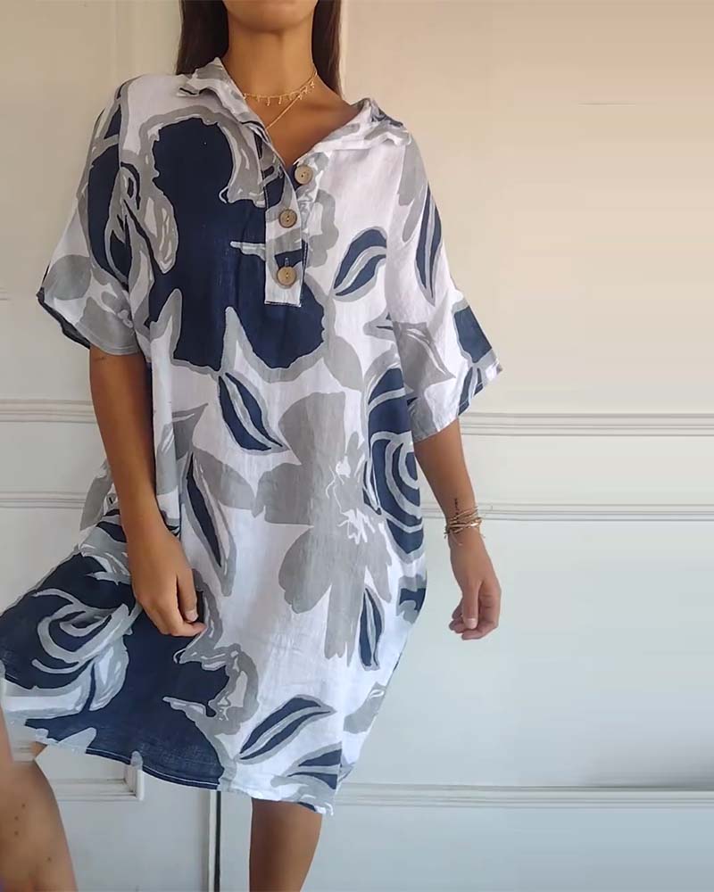 Bianca™ | Floral Shirt Dress