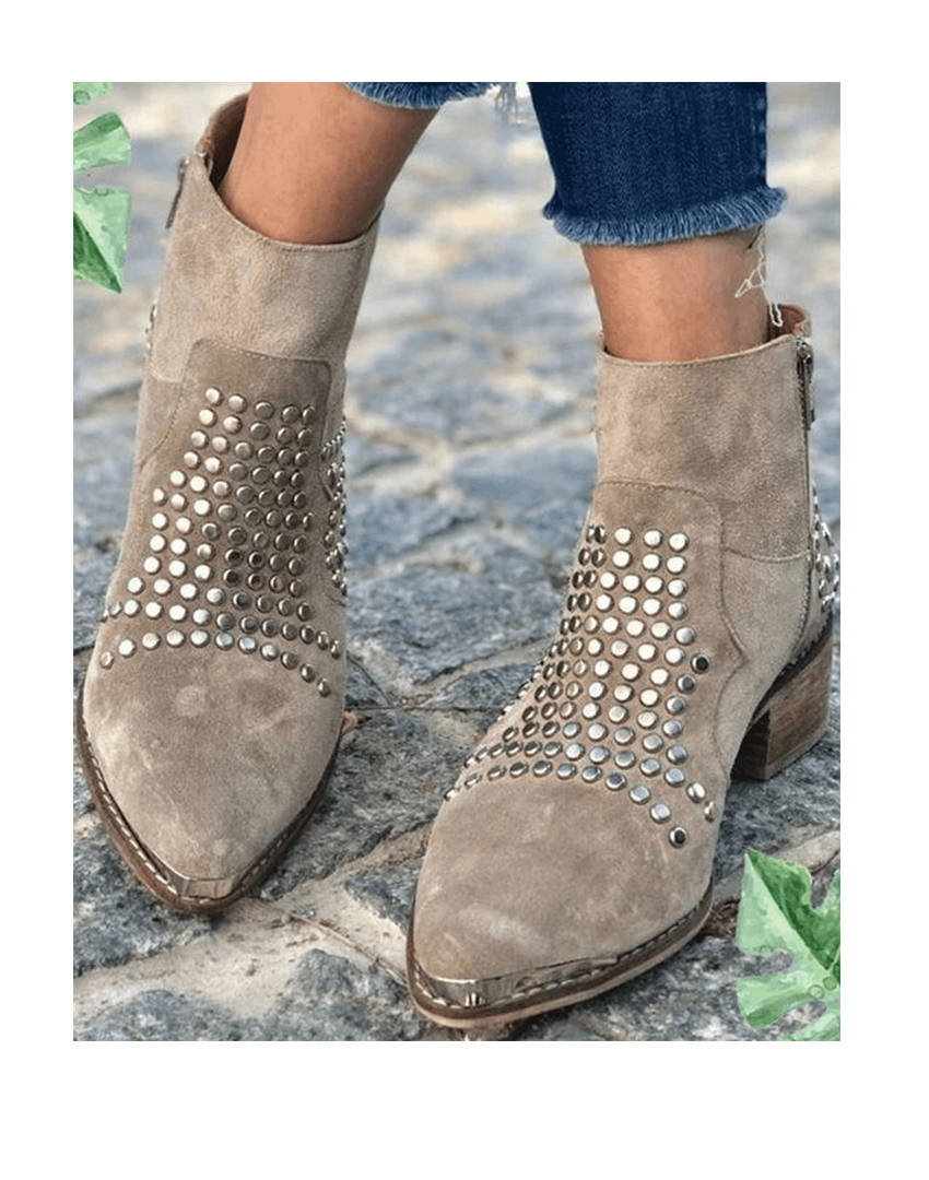 Lily™ | Studded Edge Boots