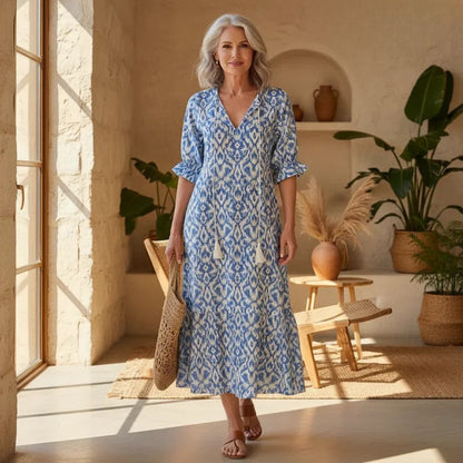 Michaela™ | Boho Tummy Coverage Dress