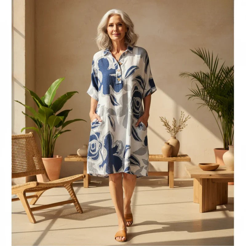 Bianca™ | Floral Shirt Dress