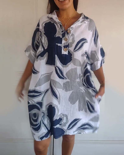 Bianca™ | Floral Shirt Dress