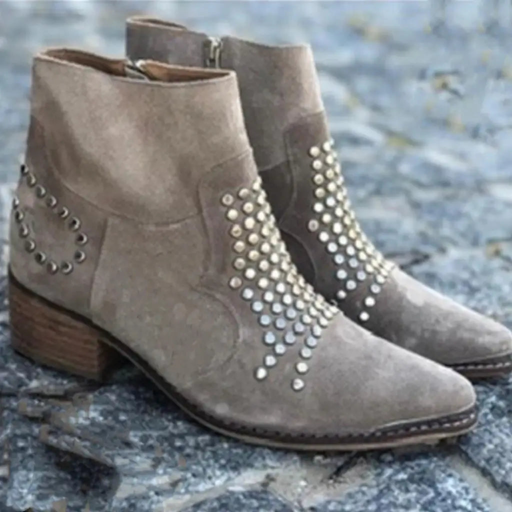 Lily™ | Studded Edge Boots
