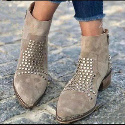 Lily™ | Studded Edge Boots