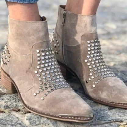 Lily™ | Studded Edge Boots