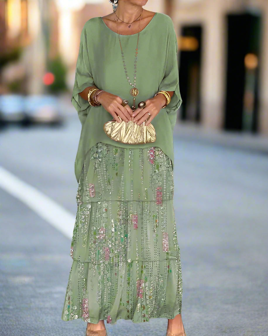 Alyssa™ | Layered Boho Elegance Dress