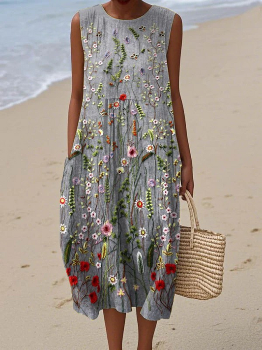 Cara™ | Wildflower Midi Dress