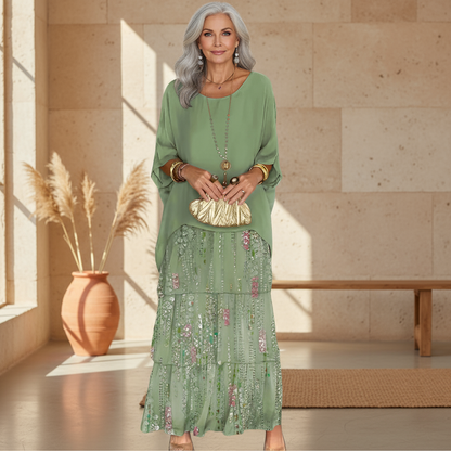 Alyssa™ | Layered Boho Elegance Dress